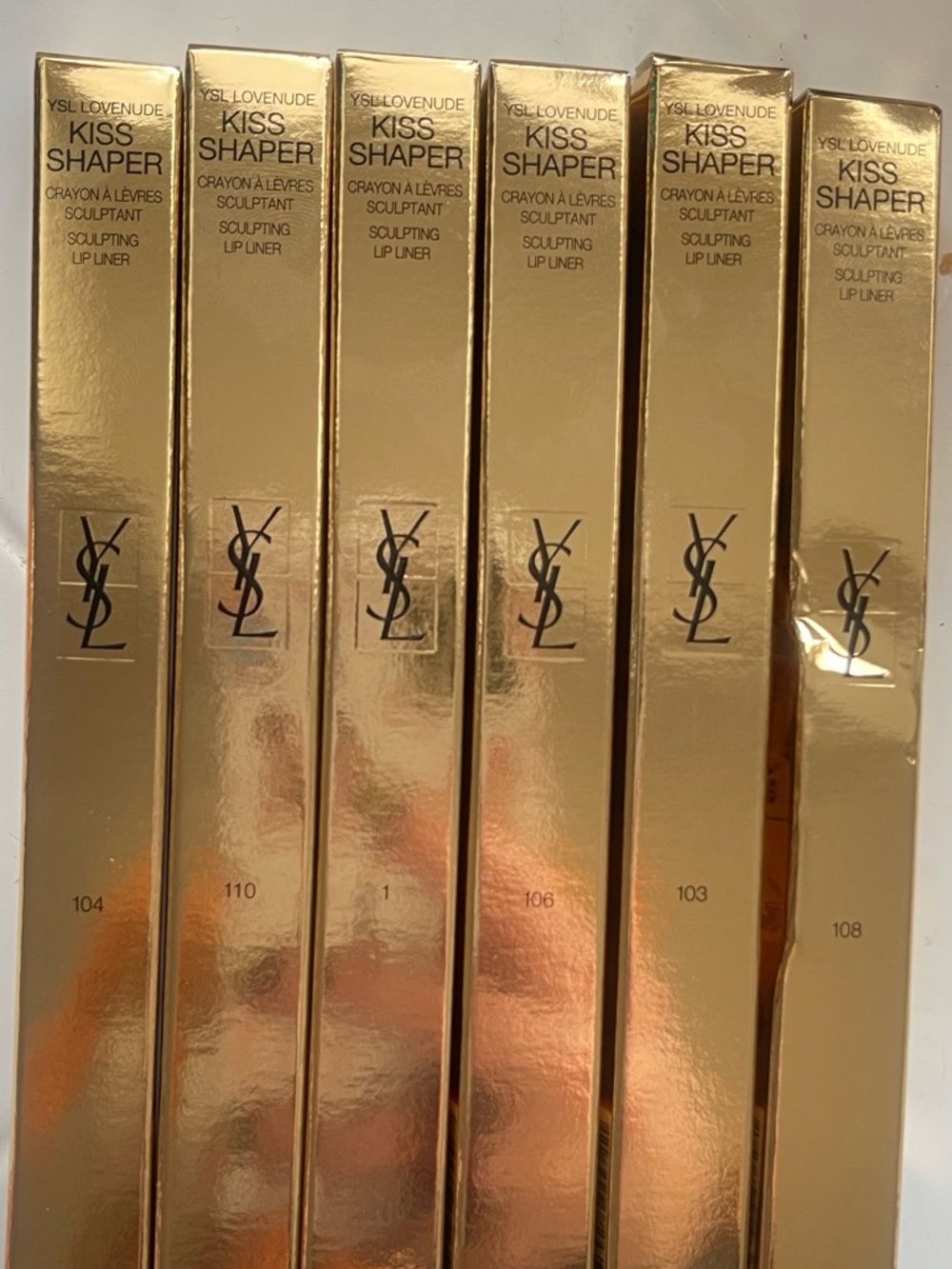 YSL Kiss Shaper Sculpting Lip Liner - Brand New! Multiple Shades